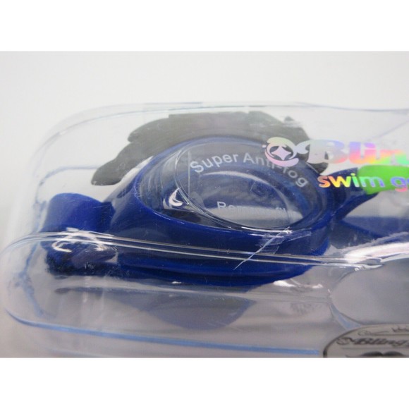 Bling2O Kids Swim Goggles Eyebrow Blue Anti-Fog UV Protection Youth New - Picture 6 of 11